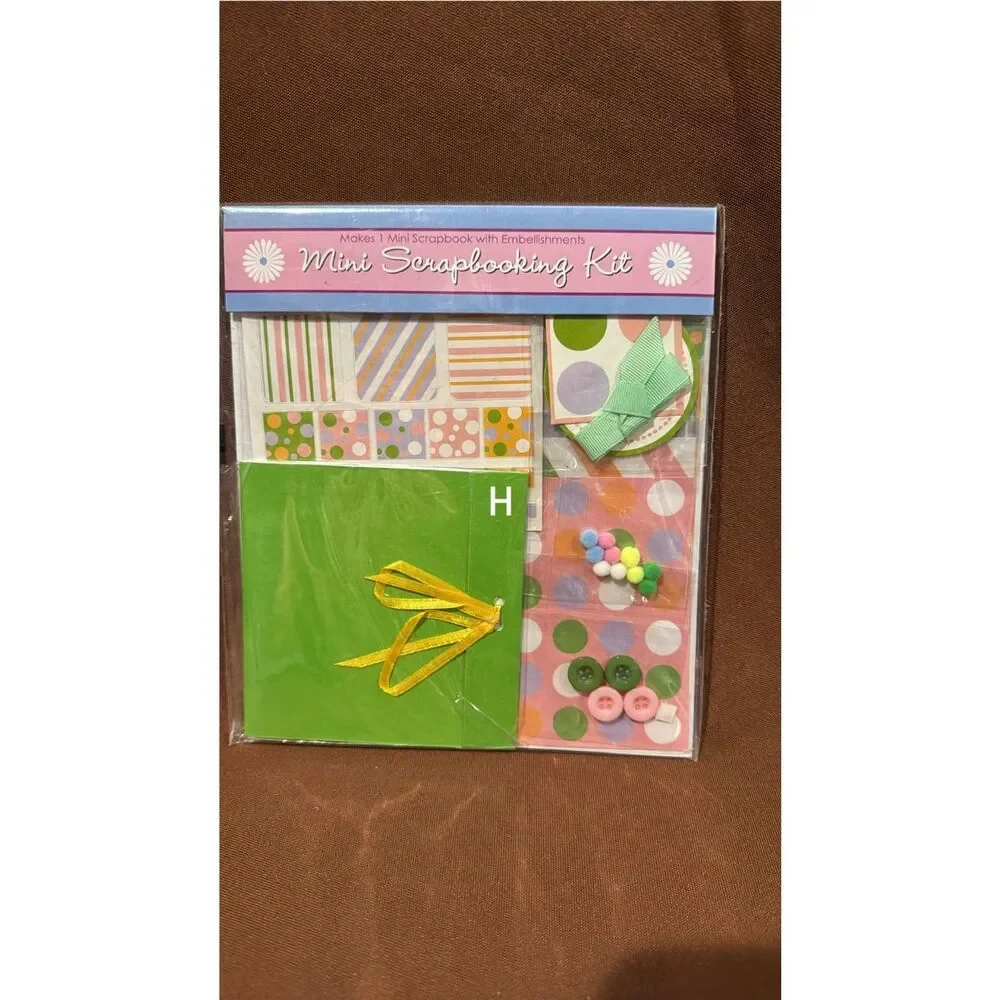 3 Sealed scrapbooking kits NEW